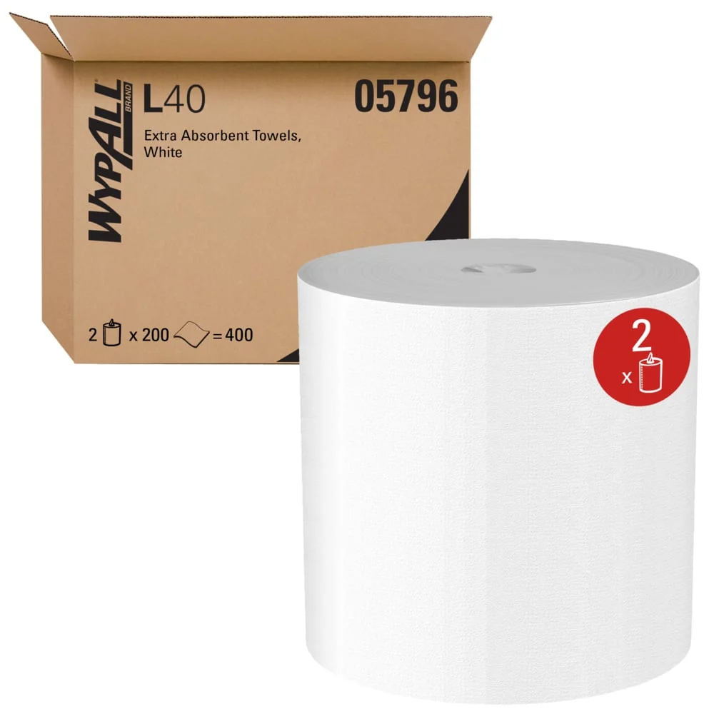 WYPALL* L40 05796 - Essuie-glaces (2 x 200s) KIMBERLY-CLARK