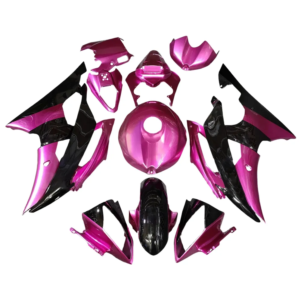 Kit de carénage d'injection carrosserie plastique ABS pour Yamaha YZFR6 YZF-R6 2008-2016