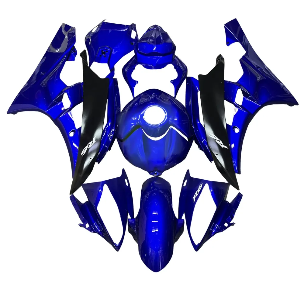 Kit de carénage d'injection carrosserie plastique ABS pour Yamaha YZFR6 YZF-R6 2006-2007