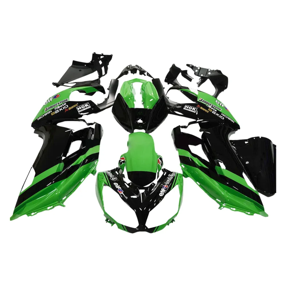 Kit de carénage d'injection Kawasaki ER6F/Ninja650 2012-2016, carrosserie en plastique ABS