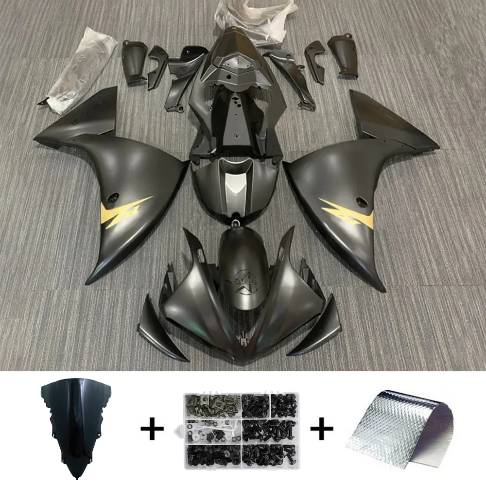 Kit de carénage d'injection Yamaha YZF-R1 2012-2014, carrosserie en plastique ABS
