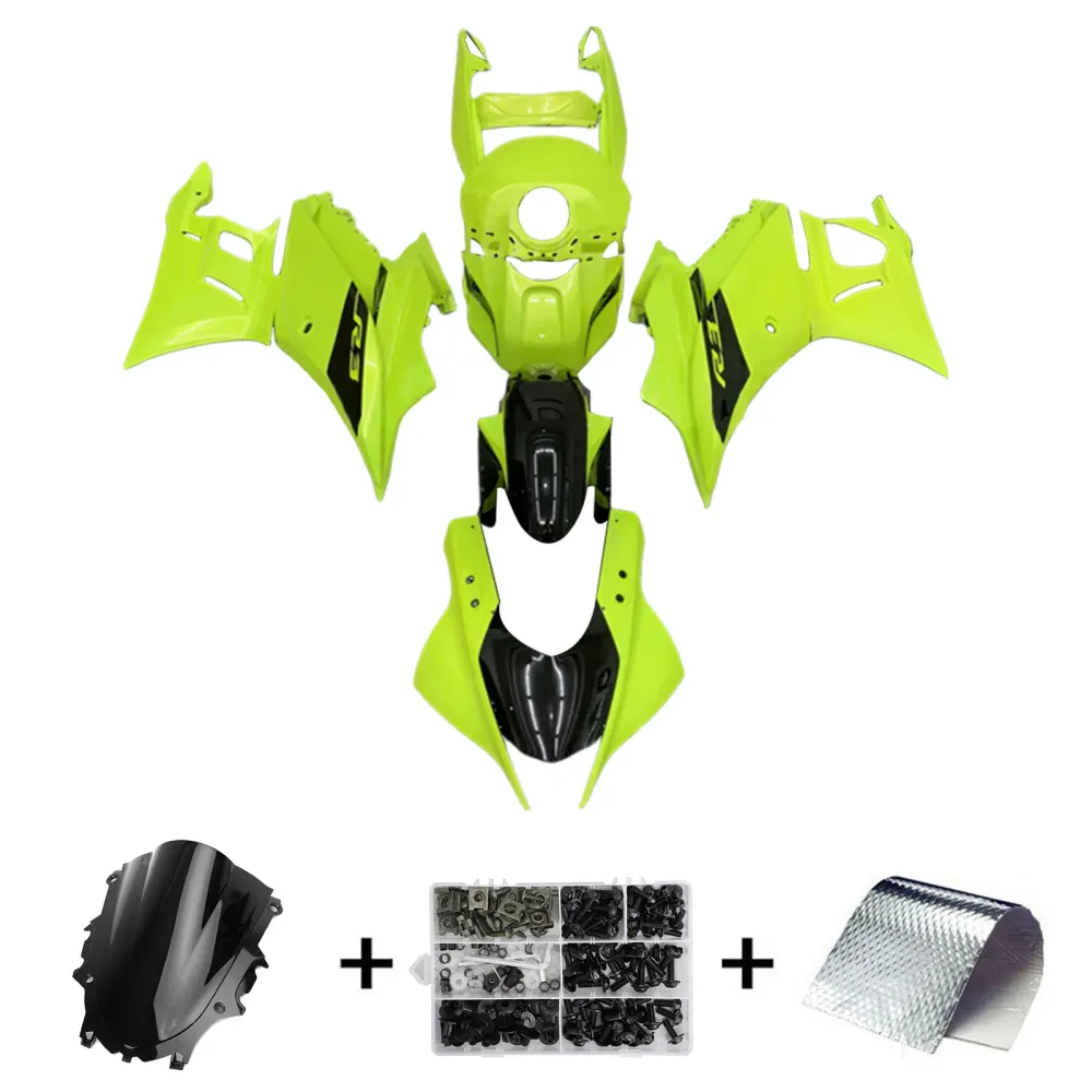 Kit de carénage d'injection Yamaha YZF-R3 R25 2022-2023, carrosserie en plastique ABS