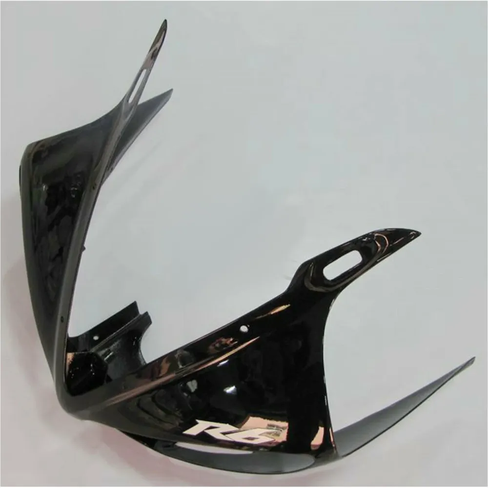 Kit de carrosserie de carénage d'injection ABS noir Yamaha YZF-R6 YZF R6 2005 #24