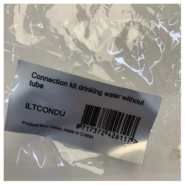 Kit de connexion Vetus ILTCONDU pour réservoirs d'eau douce