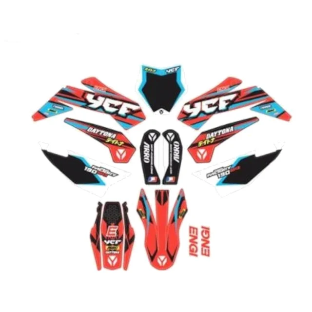 Kit d'adhésifs complet YCF SP3 190 2023