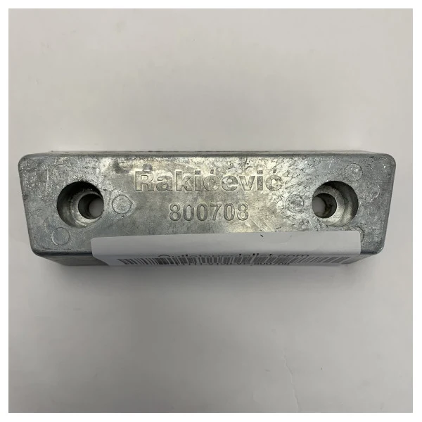 Kit d'anode de conduite en zinc à vis VP-800708 Rakicevic pour Volvo Penta