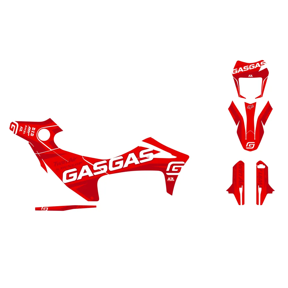 KIT DÉCO GASGAS 700 SM / EM - ROSSO - ROUGE