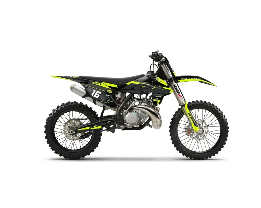 KIT DÉCO KTM SX / SXF 2017 > 2019 RACE NOIR JAUNE