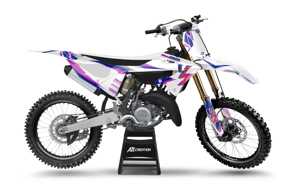 KIT DÉCO MOTOCROSS YAMAHA YZ 50TH ( ADAPTABLE TOUTES YAMAHA )