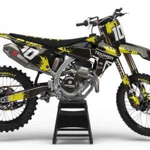 KIT DÉCO TRIUMPH TF-X - K24 - TACHE JAUNE