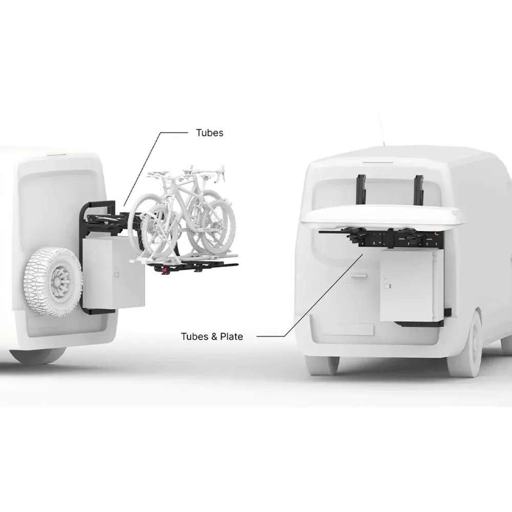Kit de Fixation pour Van MOS UpLift - Tubes