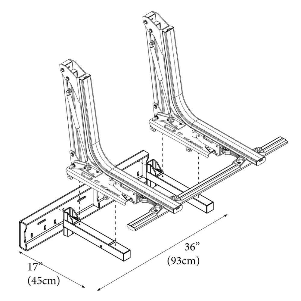 Kit de Fixation pour Van MOS UpLift - Tubes