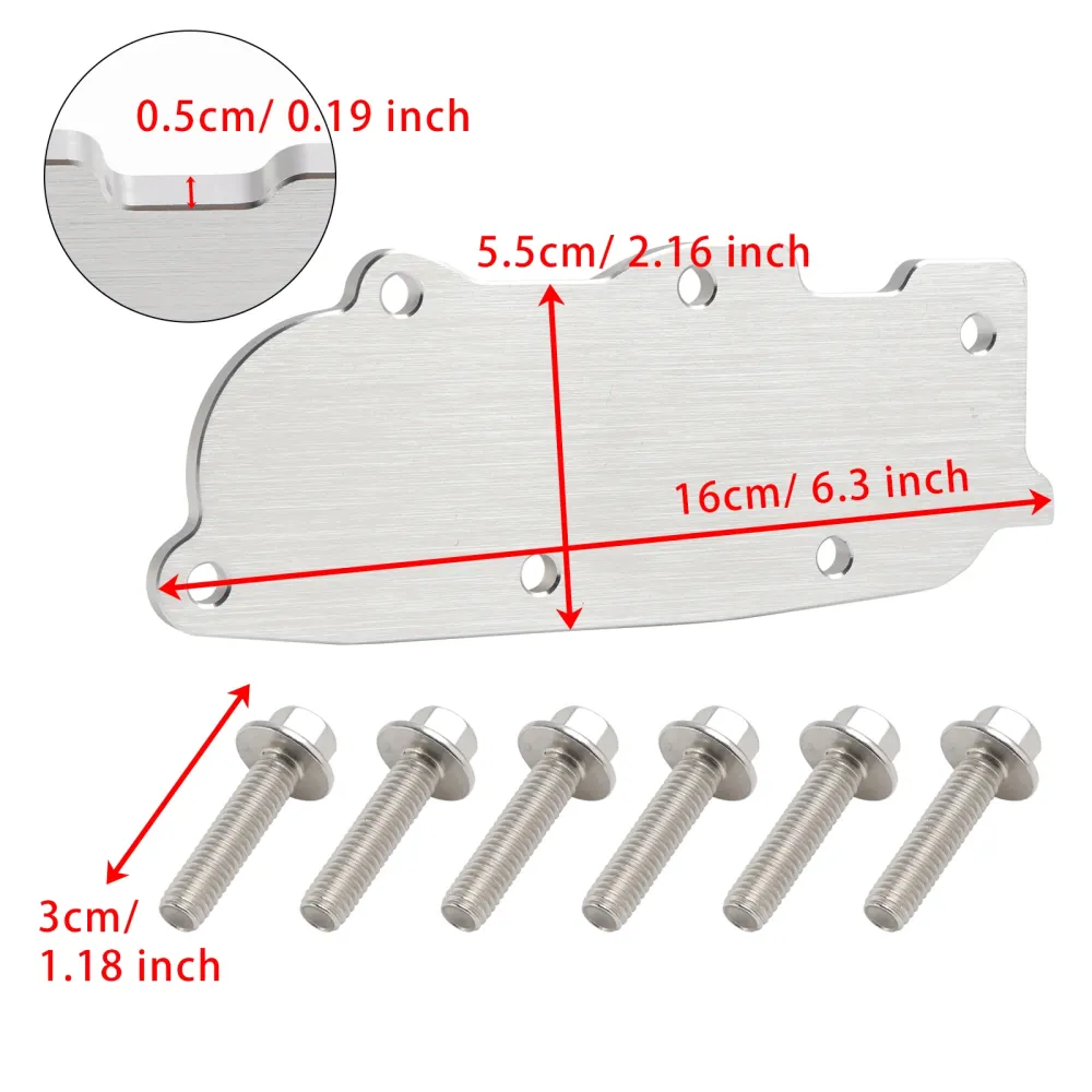 Kit de plaque d'accumulateur avec couvercle & boulons pour GM 4L80E 4L80-E