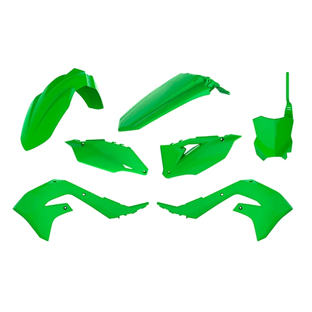Kit de plastiques KX450F 19-22 Polisport - vert