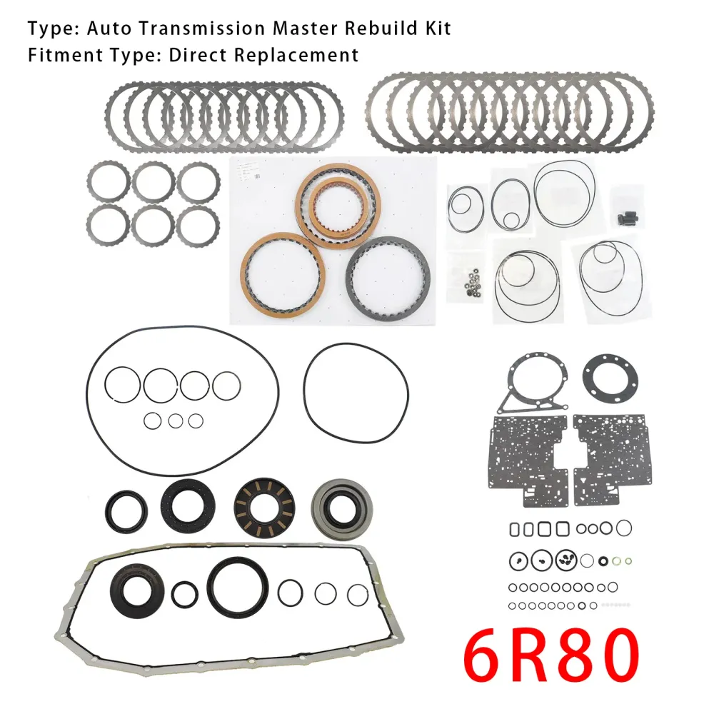 Kit de reconstruction de transmission automatique EVEREST 2011, 2,4 l, 3,2 l, 6R80, plaques d'embrayage