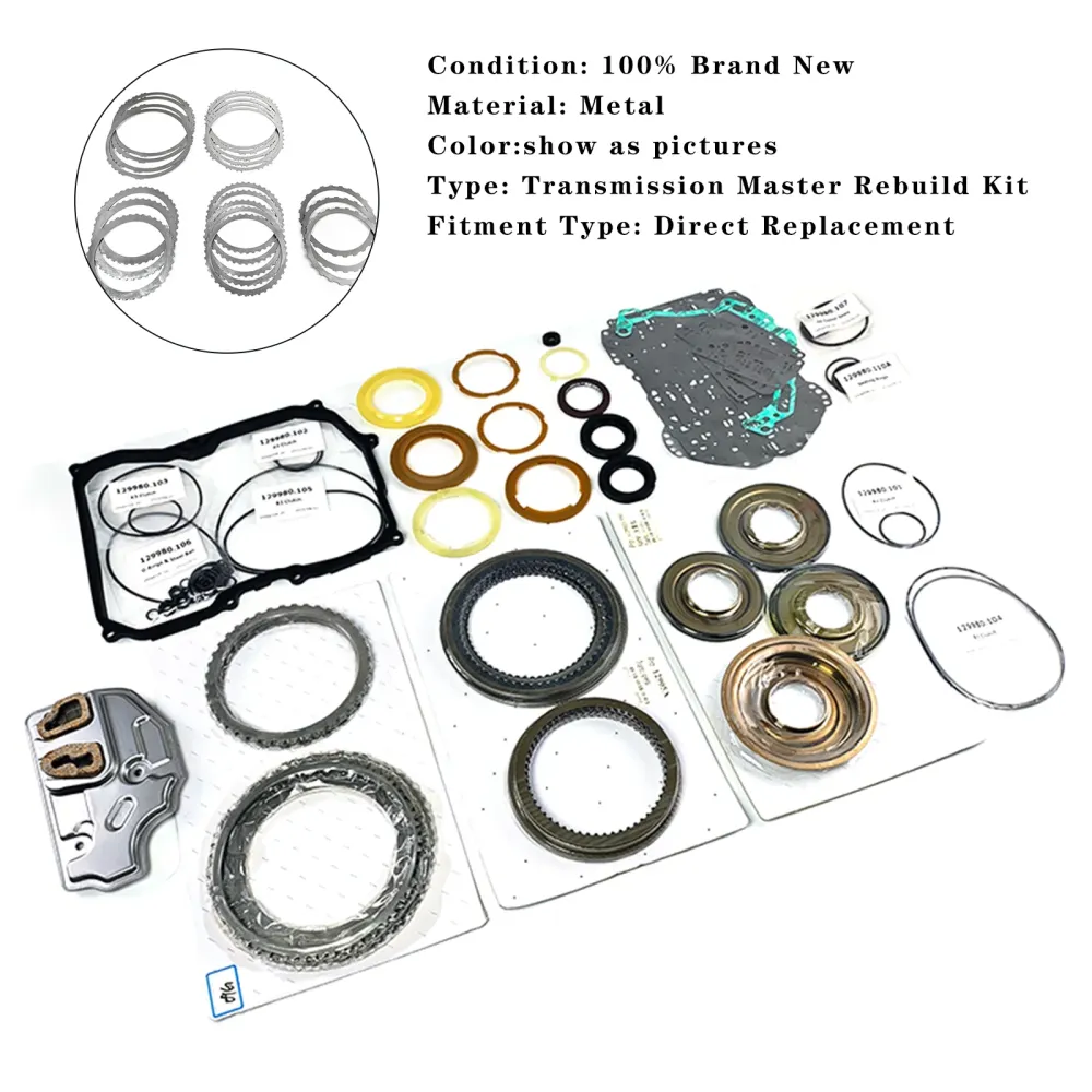 Kit de réfection complet de la boîte de vitesses 09G (joints et jeu d'embrayage) pour Coccinelle (1,8 L, 1,9 L diesel, 2,0...