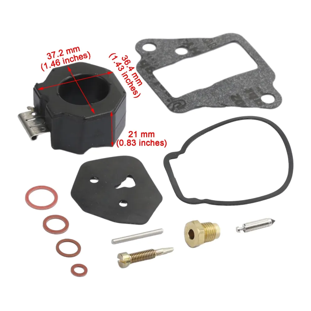 Kit de réparation de carburateur pour Yamaha 9,9 CV 1986-1995 et 15 CV 1984-1992 (6E7-)W0093