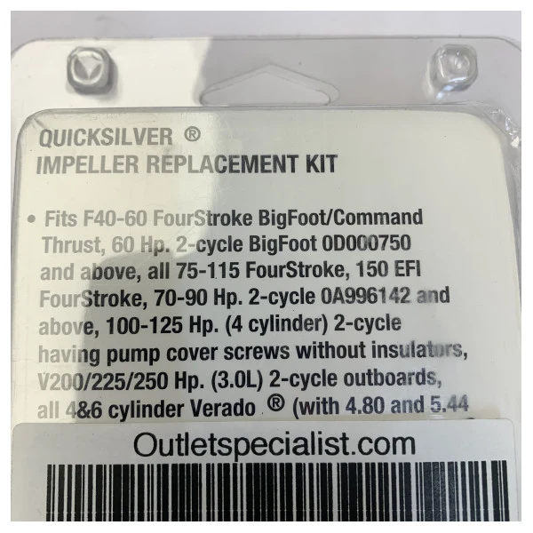 Kit de réparation de l'hélice Quicksilver pour Mercruiser Alpha One Gen II - 47-8M0100526