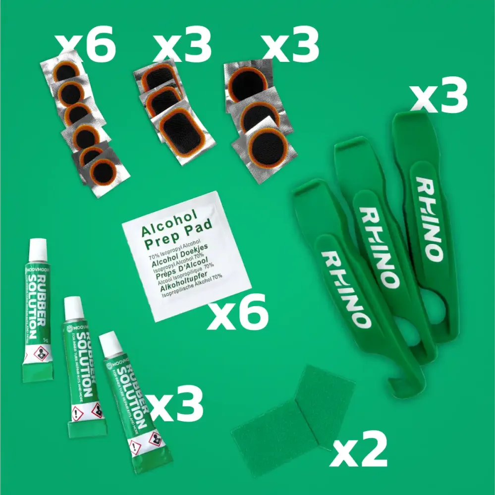 Kit Réparation Pneu Vélo Rustine