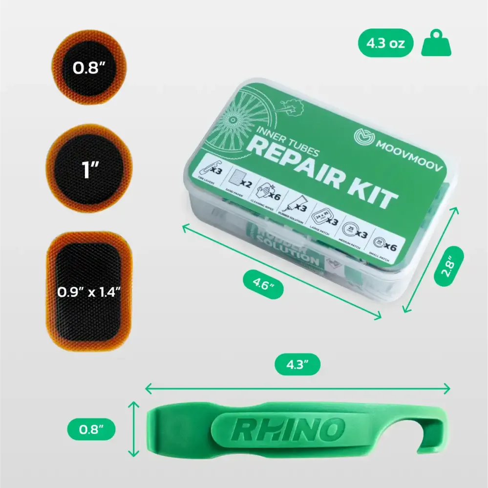 Kit Réparation Pneu Vélo Rustine