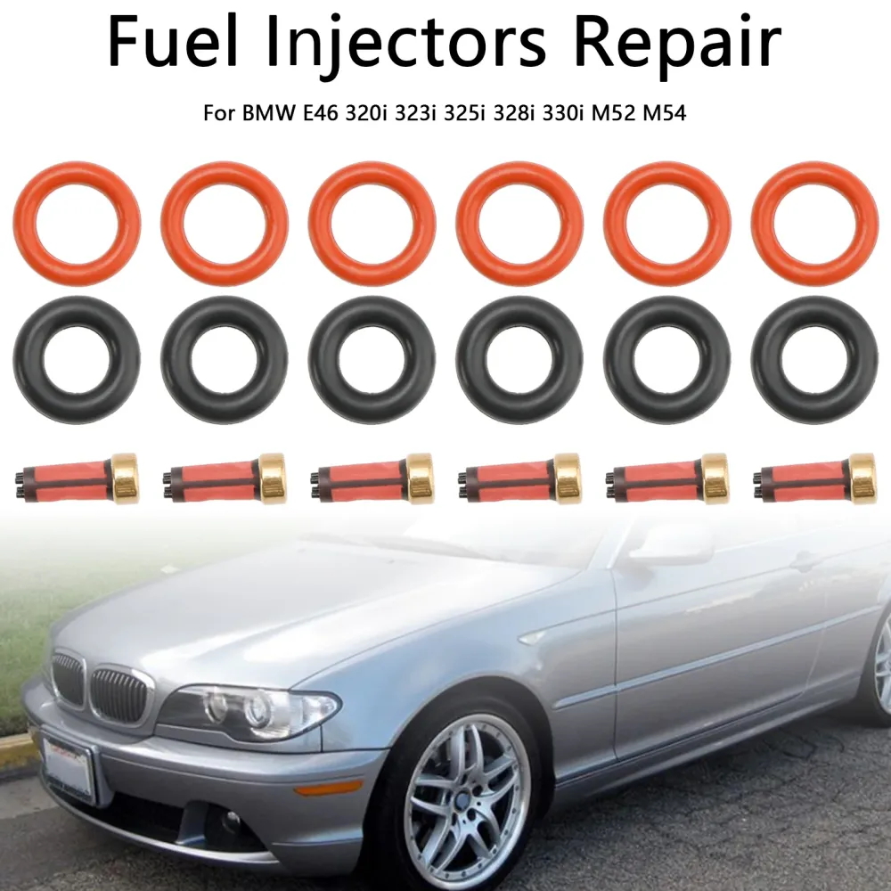 Kits de réparation d'injecteur de carburant de BMW E46 320i 323i 325i 328i 330i M52 M54 13537546244 13641437487