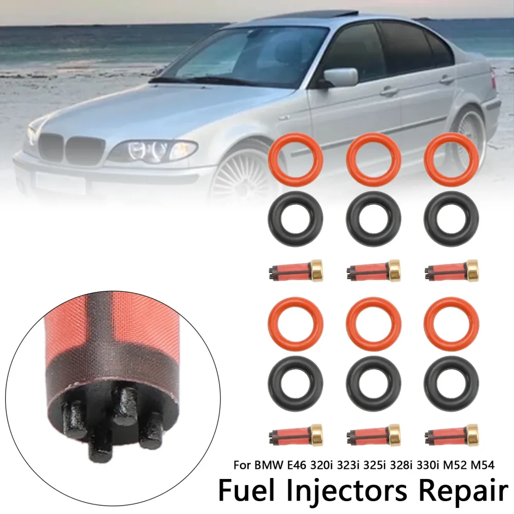 Kits de réparation d'injecteur de carburant de BMW E46 320i 323i 325i 328i 330i M52 M54 13537546244 13641437487
