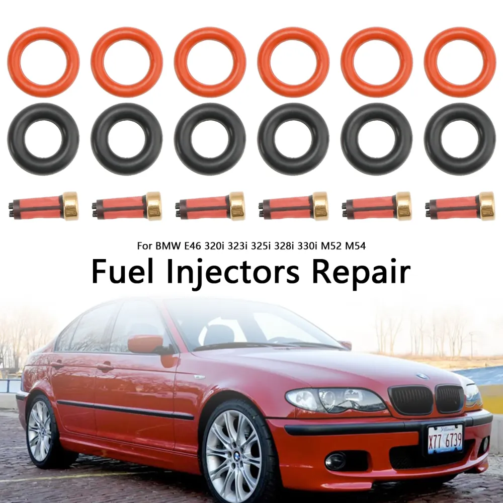 Kits de réparation d'injecteur de carburant de BMW E46 320i 323i 325i 328i 330i M52 M54 13537546244 13641437487