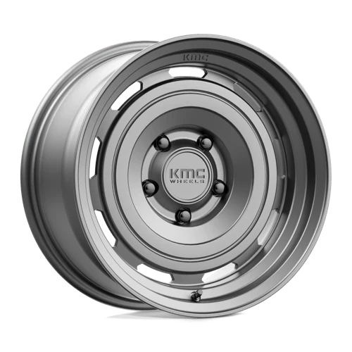 ROSWELL 17X8.5 5X5 78 +0 M-ANTH KMC Wheels
