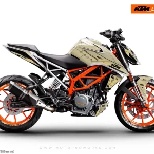 KTM 125 Duke KITS DÉCO - "Liberty" (Sand)
