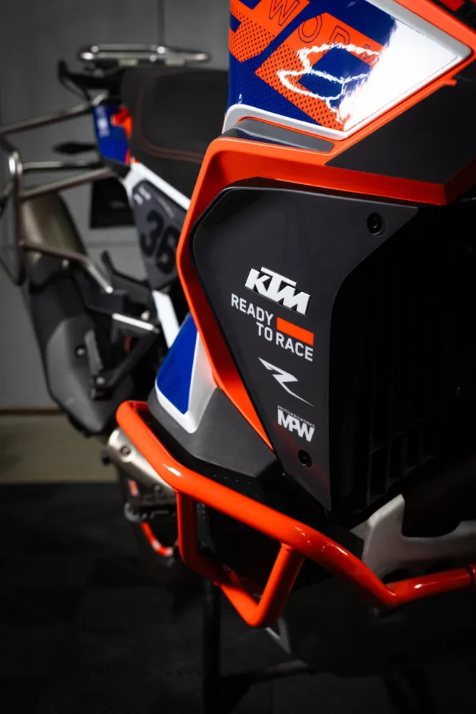 KTM 1290 Super Adventure KITS DÉCO - "Frontier" (Bleu/Gris)