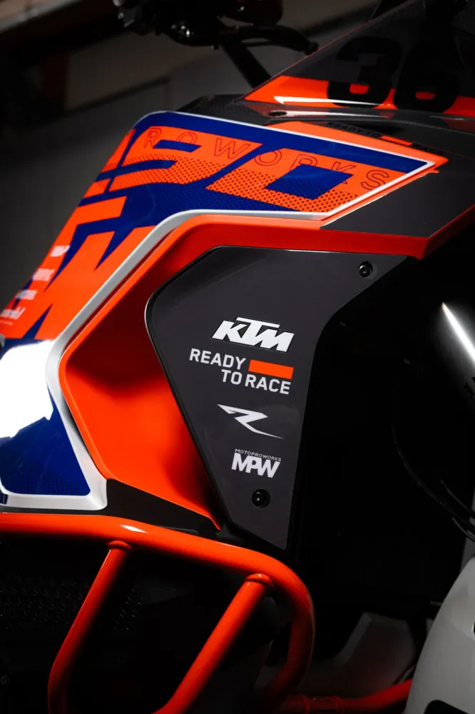 KTM 1290 Super Adventure KITS DÉCO - "Frontier" (Bleu/Gris)