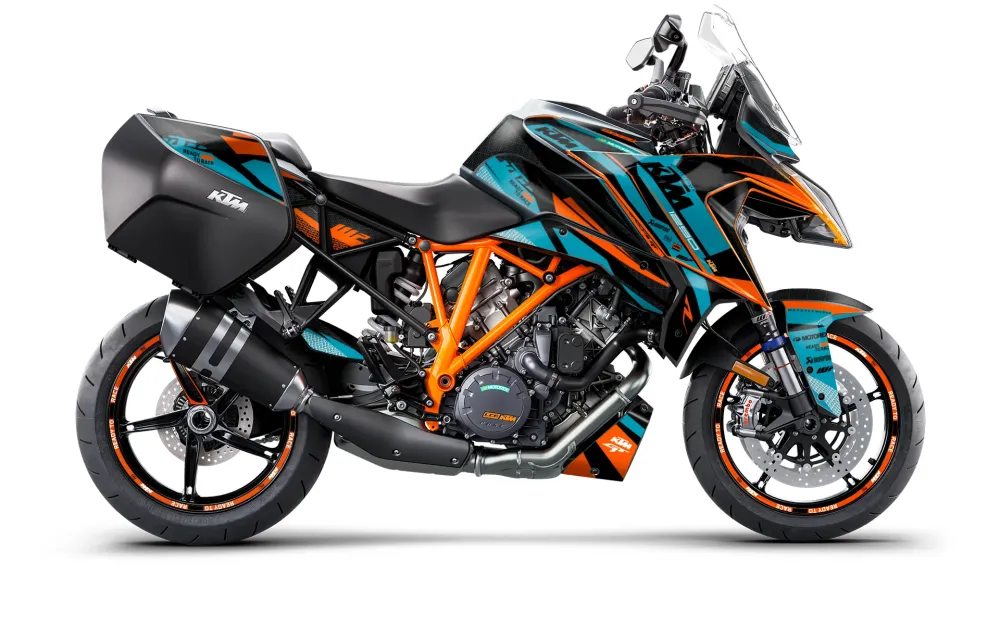 KTM 1290 Super Duke GT KITS DÉCO - "Nebula" (Bleu)