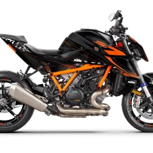 KTM 1390 Super Duke R/Evo KITS DÉCO - "Revel" (Noir)