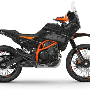 KTM 390 Adventure R / X KITS DÉCO - "Polyatomic" (Stealth)