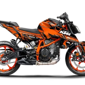 KTM 390 Duke KITS DÉCO - "Pulse" (Orange)