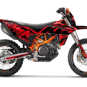 KTM 690 ENDURO R 2026 KITS DÉCO - "Kickdrift" (Rouge)