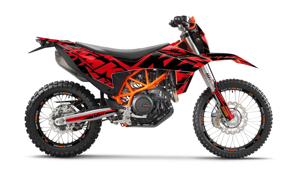 KTM 690 ENDURO R 2026 KITS DÉCO - "Kickdrift" (Rouge)