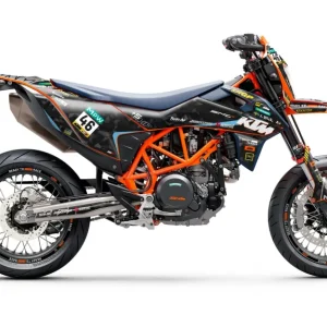 KTM 690 Enduro KITS DÉCO - "SMGP" (Noir/Motif)