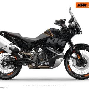 KTM 790/890 Adventure R/S 2023 KITS DÉCO - "Polyatomic" (Stealth)