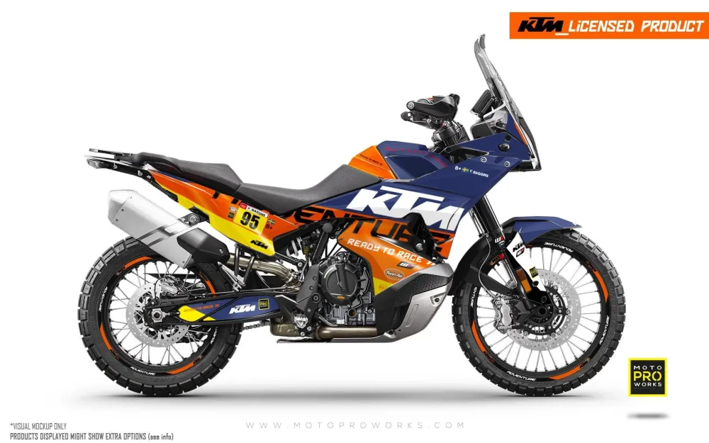 KTM 790/890 Adventure R/S 2023-2024 KITS DÉCO - "Waypointer" (Dawn)
