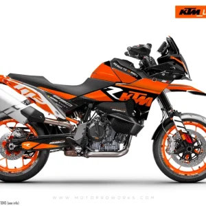 KTM 890 SMT KITS DÉCO - "RR-Tech" (Orange)