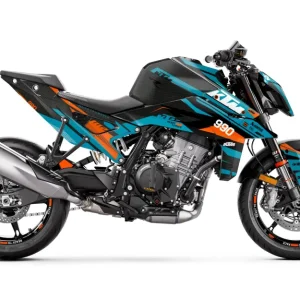 KTM 990 Duke KITS DÉCO - « Nebula » (Bleu)