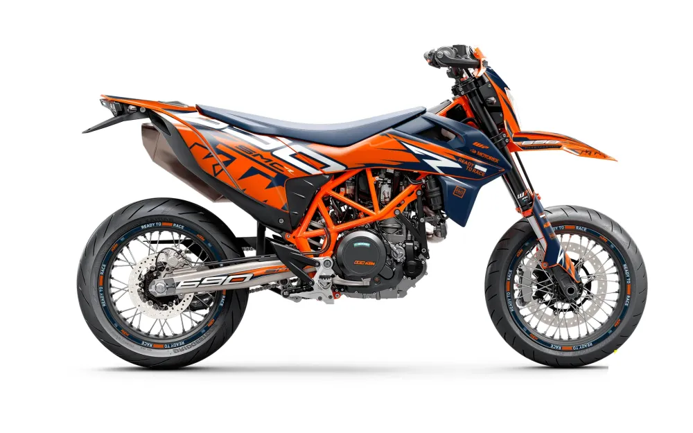 KTM KITS DÉCO - 690 SMC-R "Quickshift" (Bleu/Orange/Blanc)
