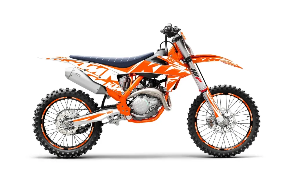 KTM XC / XC-F / XC-W KITS DÉCO - « Kickdrift » (Orange)