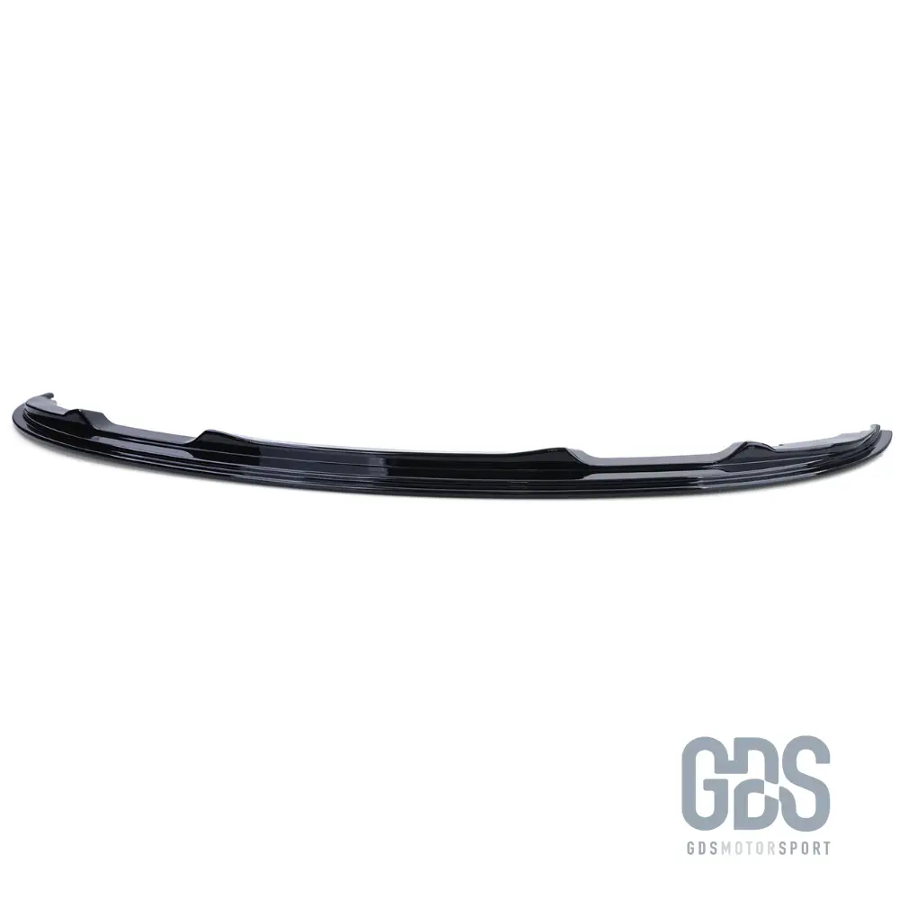 Lame M Performance Pare-Choc Avant BMW Série 3 E90/E91 Pack M Phase 2 LCI Noir Brillant