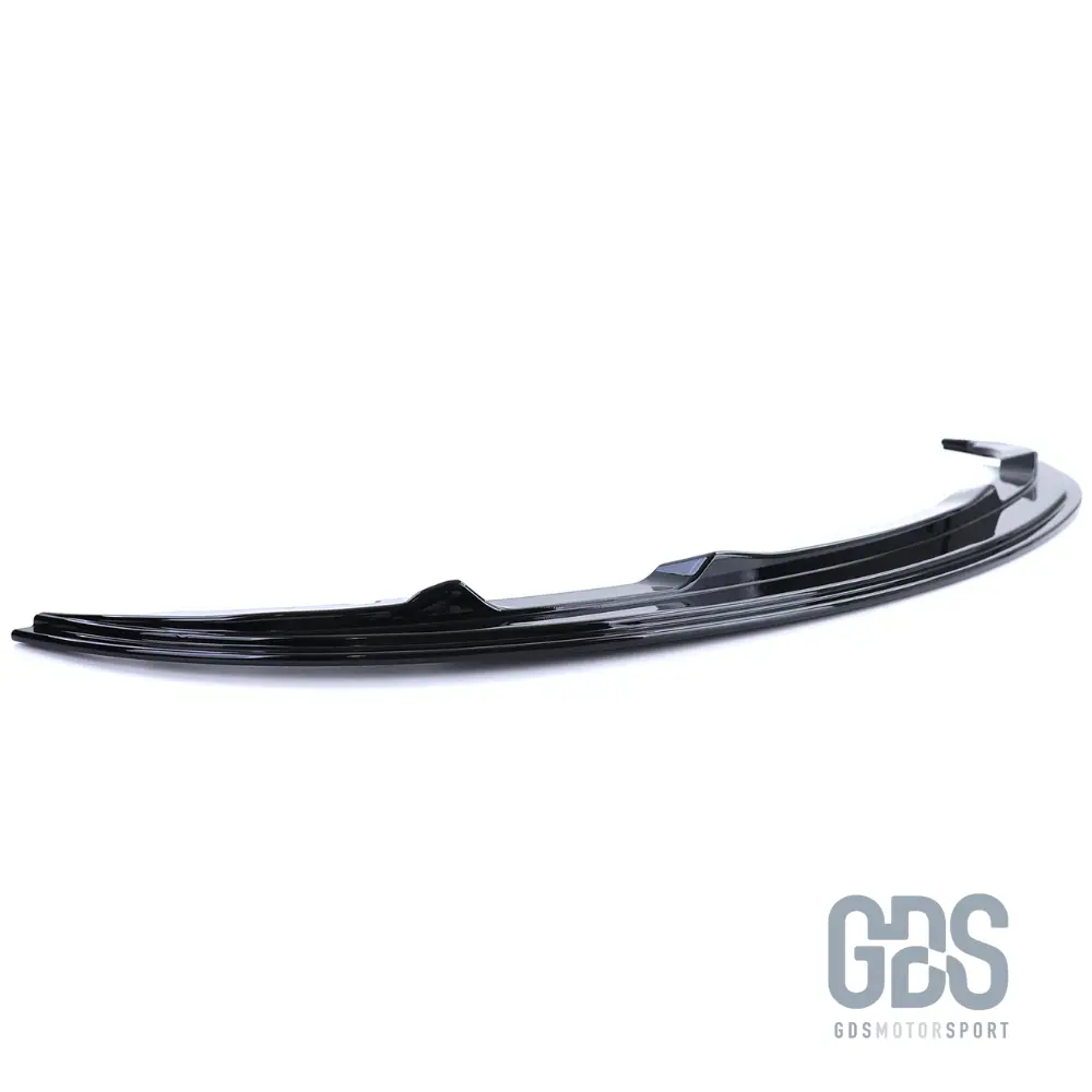 Lame M Performance Pare-Choc Avant BMW Série 3 E90/E91 Pack M Phase 2 LCI Noir Brillant