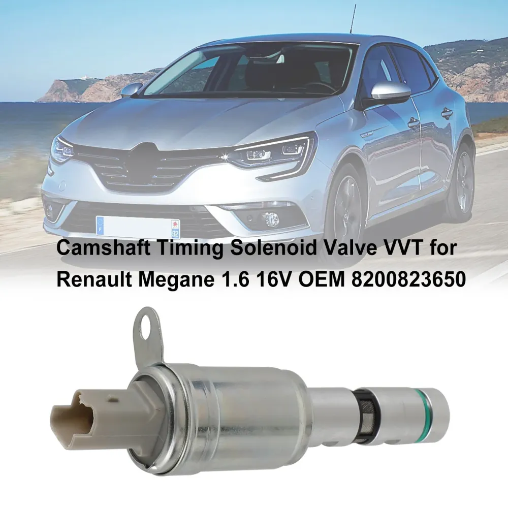 Électrovanne de distribution d'arbre à cames VVT 8200823650 pour Renault Megane MK II Berline 2003-2014 1.6 1598ccm 102HP...
