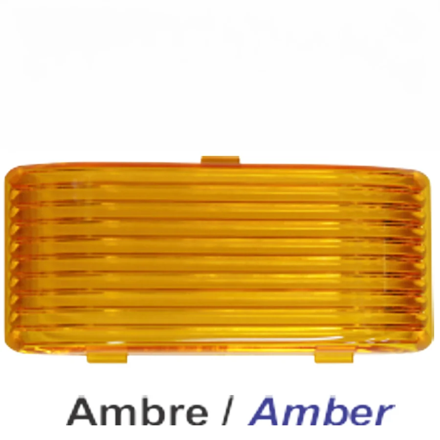 Lentille ambre pour lumière de remorque – Lentille de remplacement