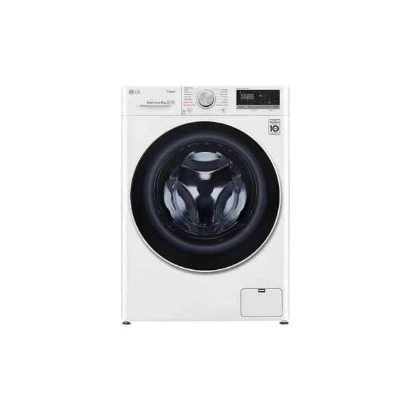 Machine à laver frontale 9 kg, blanc 1400 tr/min (f4v5vyp0w) LG