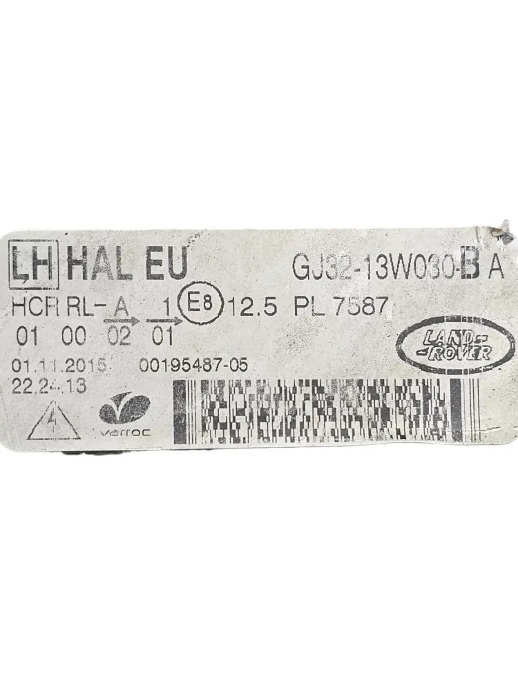 Lighthouse / Fannchio Fanale Halogen Cod: GJ32-13W030-BA Roger Evoque L538 (2011-2018)